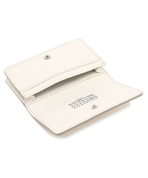 MAISON MARGIELA(メゾンマルジェラ)/メゾンマルジェラ カードケース ホワイト ユニセックス Maison Margiela SA3VX0008 P4455 T1003 CARD HOLDER CL/img02