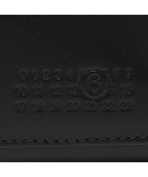 MM6 Maison Margiela(MM６　メゾンマルジェラ)/エムエムシックス メゾンマルジェラ カードケース ジャパニーズ ミニ財布 ブラック レディース MM6 Maison Margiela SA6UI0016 P6/img07