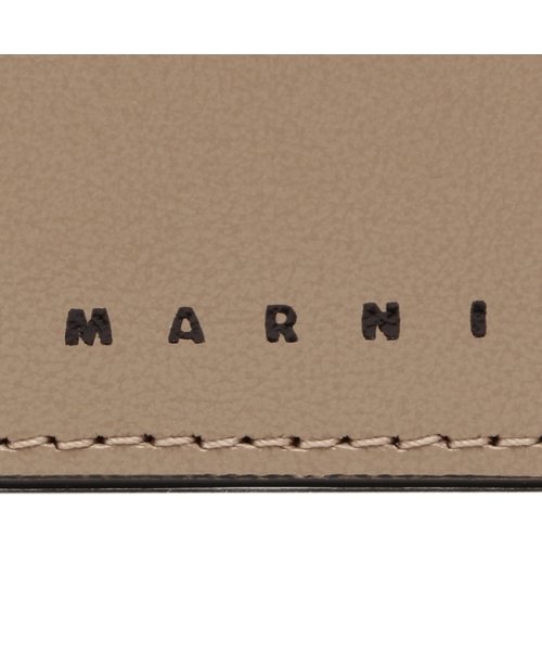 MARNI(マルニ)/マルニ カードケース フラグメントケース コインケース ワインレッド ベージュ メンズ MARNI PFMI0053U0 P2644 ZO596 CC HOLD/img07