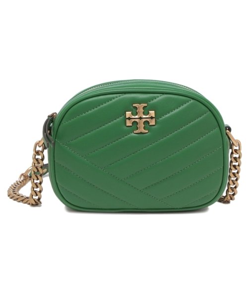 トリーバーチ ショルダーバッグ キラ カメラバッグ グリーン ゴールド レディース TORY BURCH 90450 300 TORY BURCH トリーバーチ ショルダーバッグ キラ カメラバッグ グリーン ゴールド レディース