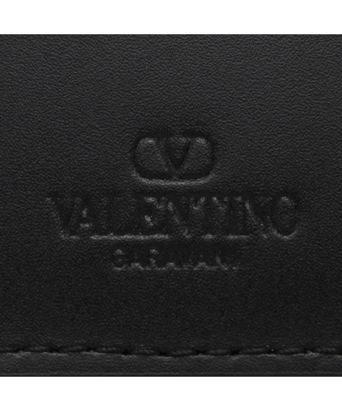 Valentino Garavani(ヴァレンティノ ガラヴァーニ)/ヴァレンティノ フラグメントケース カードケース コインケース ブラック ホワイト ユニセックス VALENTINO GARAVANI 3Y2P0540 LVN/img08