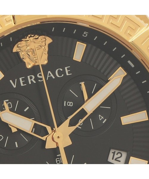 ヴェルサーチ 時計 クォーツ ブラック メンズ VERSACE VESO00922 VERSACE ヴェルサーチ 時計 クォーツ ブラック メンズ