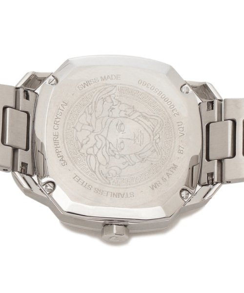 VERSACE(ヴェルサーチェ)/ヴェルサーチ 時計 クォーツ シルバー メンズ レディース ユニセックス VERSACE VQU030015/img06