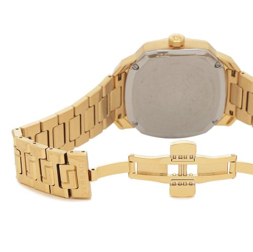 ヴェルサーチ 時計 クォーツ ブラック メンズ レディース ユニセックス VERSACE VQU050015 VERSACE ヴェルサーチ 時計 クォーツ メンズ レディース ユニセックス