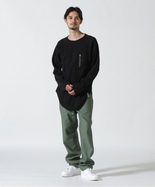 LHP(エルエイチピー)/Blackmeans/ブラックミーンズ/ROUND HEM LS TEE/ラウンドヘムロングスリーブTシャツ/img01