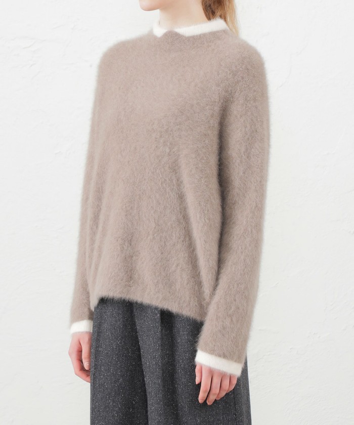 Cleric Collar Knit フォックスカシミヤ(505478554)｜阪急百貨店公式