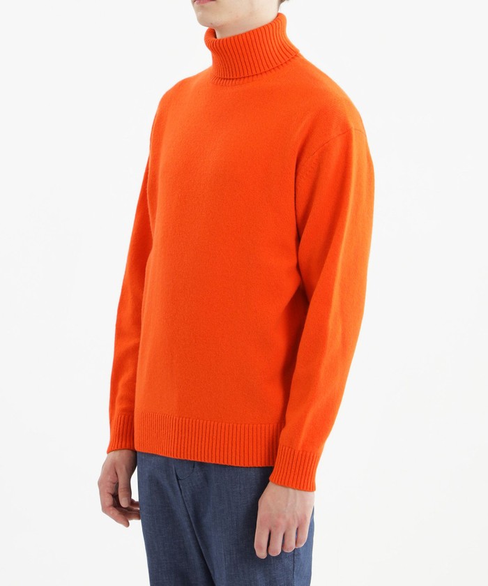 WEB&一部店舗限定】9G天竺 タートルネックニット(505572296)｜HANKYU