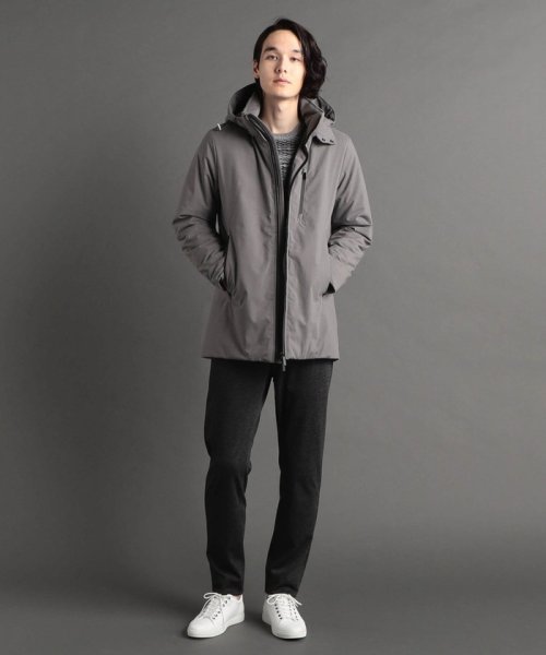 テクニカルダウン フーデッドブルゾン 