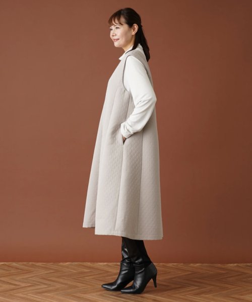 ダイヤ柄ジャンパースカート【my perfect wardrobe】 