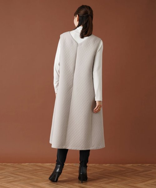 ダイヤ柄ジャンパースカート【my perfect wardrobe】 