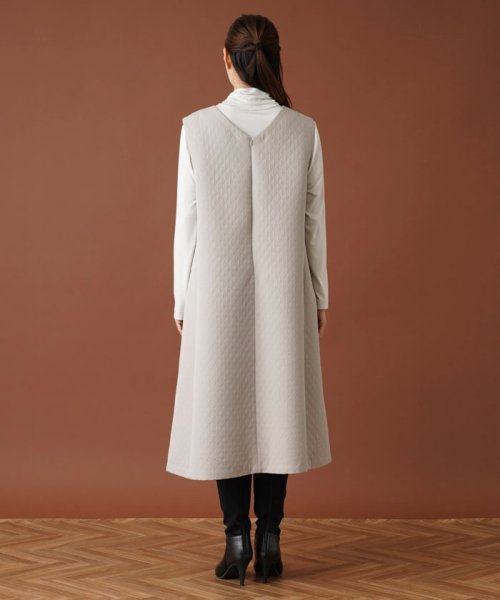 ダイヤ柄ジャンパースカート【my perfect wardrobe】 