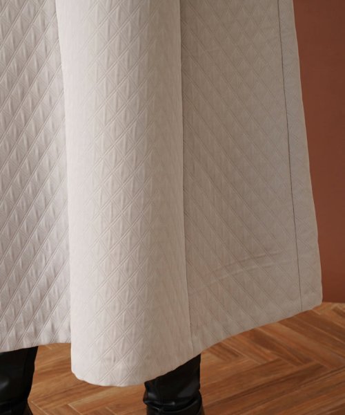 ダイヤ柄ジャンパースカート【my perfect wardrobe】 