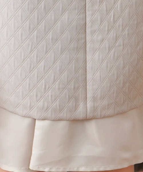 ダイヤ柄ジャンパースカート【my perfect wardrobe】 