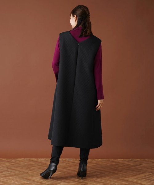 ダイヤ柄ジャンパースカート【my perfect wardrobe】 