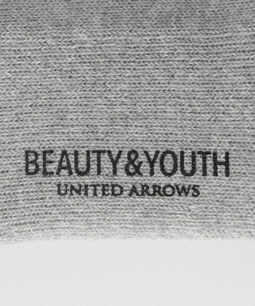 BEAUTY&YOUTH UNITED ARROWS(ビューティーアンドユース　ユナイテッドアローズ)/2ライン パイル クルー ソックス/img04