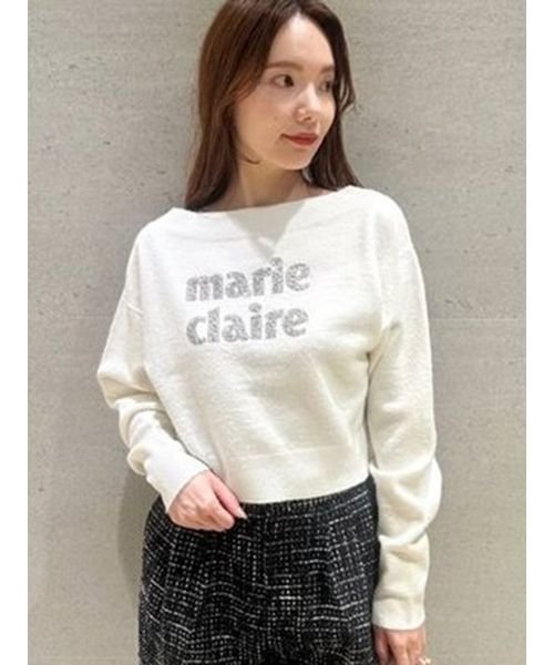 CELFORD(CELFORD)/marieclaire×CELFORDCollaborationロゴニットプルオーバー/img11