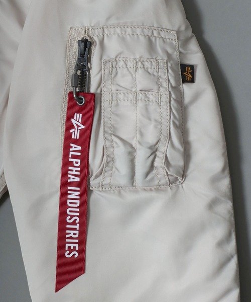 【ALPHA/アルファ】THERMOLITE HOODED RIB JACKET/フーデッドリブジャケット TA1672 ミリタリーブルゾン アウター ALPHA/アルファ HOODED RIB