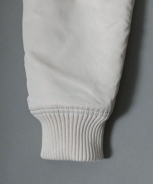 【ALPHA/アルファ】THERMOLITE HOODED RIB JACKET/フーデッドリブジャケット TA1672 ミリタリーブルゾン アウター ALPHA/アルファ HOODED RIB