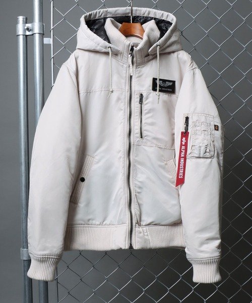 marukawa shonan(marukawa shonan)/【ALPHA/アルファ】THERMOLITE HOODED RIB JACKET/フーデッドリブジャケット TA1672 ミリタリーブルゾン アウター /img21