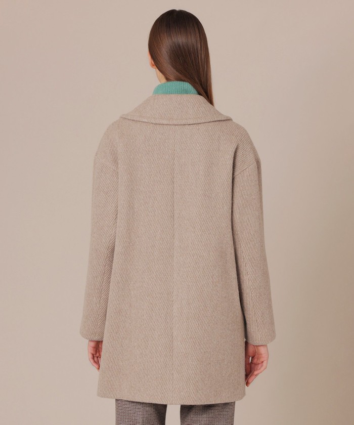 婦人画報掲載】【DURRIS/デュリス】アルパカウールコート