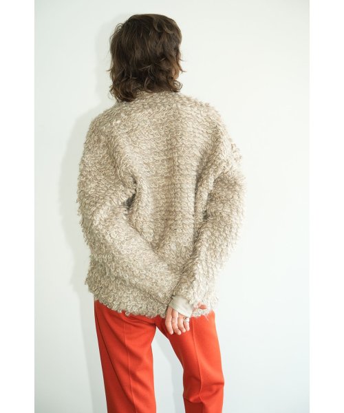 CLANE(クラネ)/MIX LOOP MOHAIR KNIT TOPS/img10