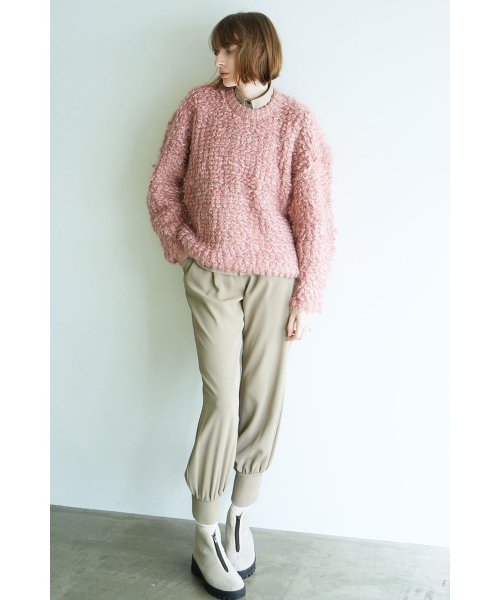 CLANE(クラネ)/MIX LOOP MOHAIR KNIT TOPS/img19