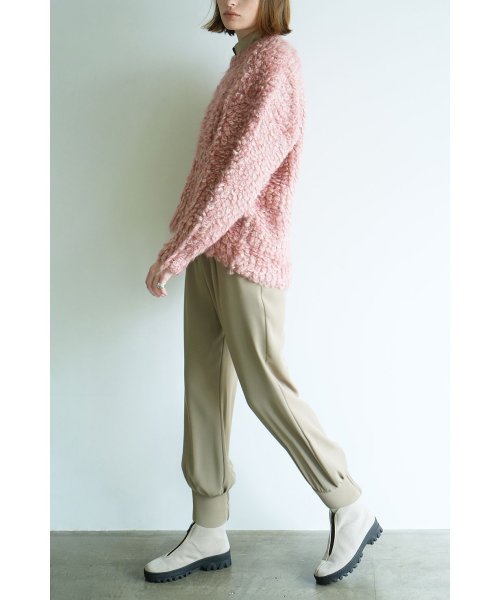 CLANE(クラネ)/MIX LOOP MOHAIR KNIT TOPS/img20