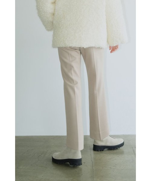 CREASE LINE SLIM PANTS 