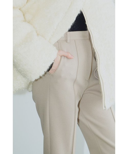 CREASE LINE SLIM PANTS 