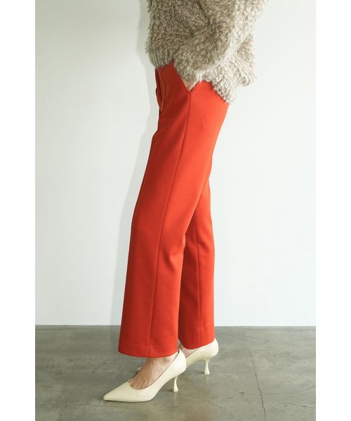 CREASE LINE SLIM PANTS 