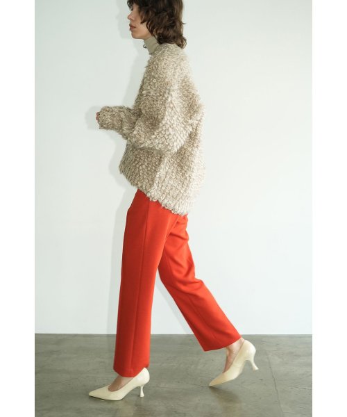 CREASE LINE SLIM PANTS 