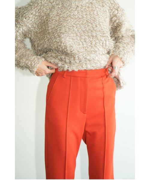 CREASE LINE SLIM PANTS 