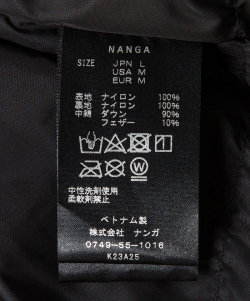 JUNRed(ジュンレッド)/NANGA AURORA STAND COLLAR DOWN JACKET/img11