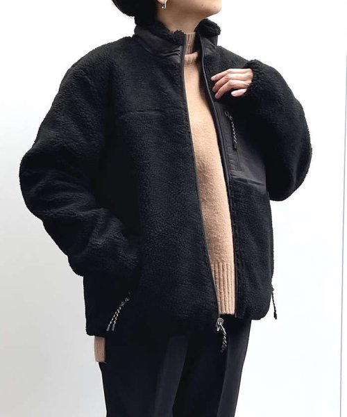 【TAION】ダウンxボアリバーシブルジャケット H1254522061(9653円)