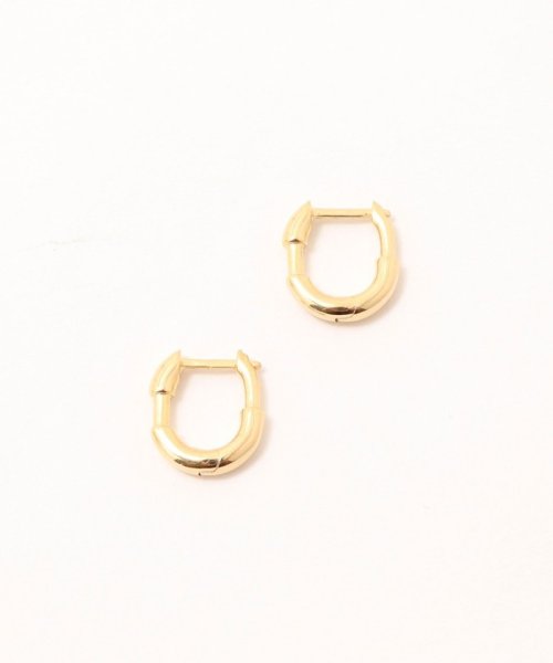 NOLLEY’S(ノーリーズ)/【Otiumberg/オティウムバーグ】 Small Staple Hoop Pair ミニフープピアス/img01