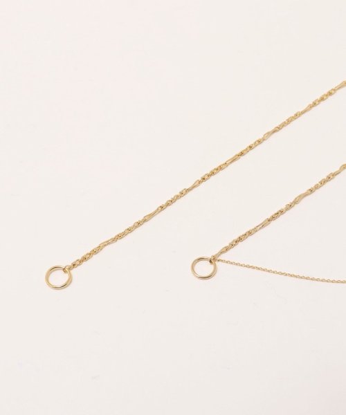 NOLLEY’S(ノーリーズ)/【ucalypt/ユーカリプト】Combination Link Necklace コンビネーションリンクネックレス/img04