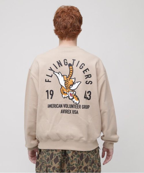 AVIREX(AVIREX)/《WEB限定》FLYING TIGER CREW NECK SWEAT/img05