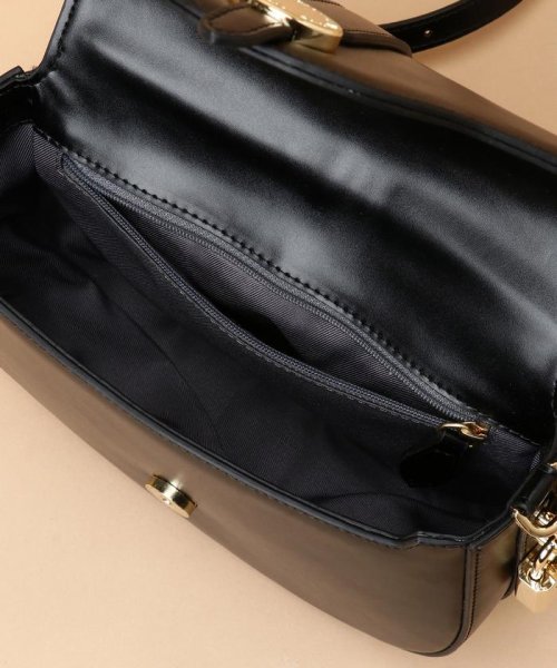 フラグメントケース付きフラワーカット ショルダーバッグ 