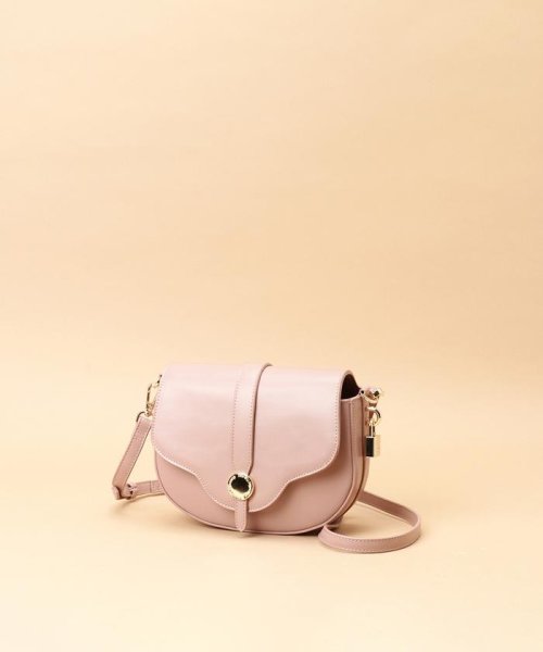 フラグメントケース付きフラワーカット ショルダーバッグ 