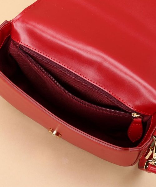 フラグメントケース付きフラワーカット ショルダーバッグ 