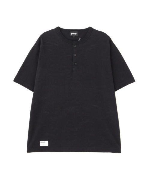 Schott(ショット)/HENLEY TーSHIRT "CREST DRAGON EMB"/刺繍ヘンリーTシャツ "クレスト ドラゴン/img05