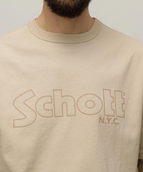 Schott(ショット)/T－SHIRT "BASIC LOGO"/Tシャツ "ベーシックロゴ/img09