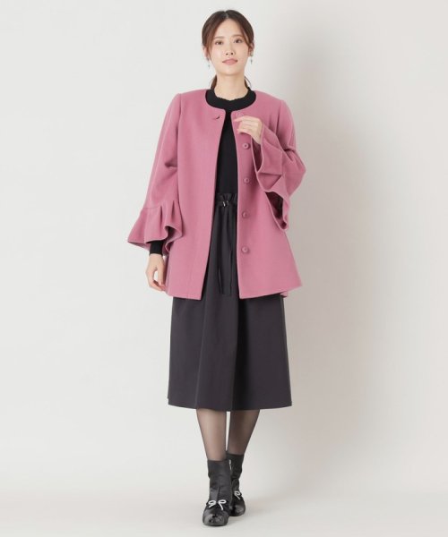 TO BE CHIC(L SIZE)(トゥービーシック Lサイズ)/＊STORY掲載＊【L】シングルシャルムビーバー ショートコート/img04