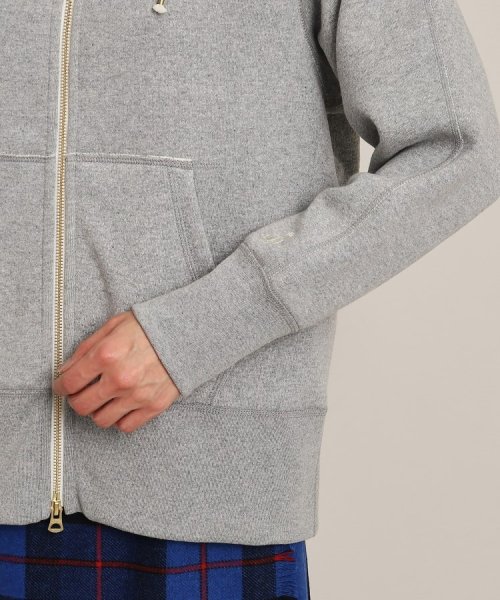 【ユニセックス・日本製・洗える】吊り裏毛パーカ 