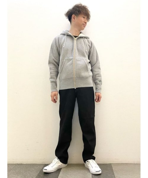 【ユニセックス・日本製・洗える】吊り裏毛パーカ 