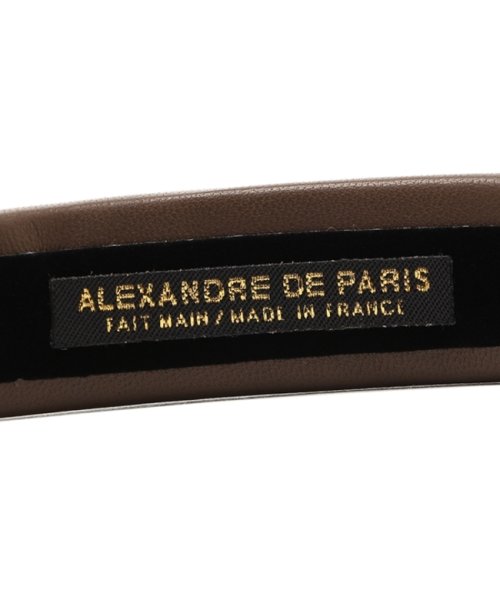 ALEXANDRE DE PARIS(アレクサンドル　ドゥ　パリ)/アレクサンドルドゥパリ ヘアアクセサリー タイムレス カチューシャ ブラウン レディース ALEXANDRE DE PARIS THB259CP20 H/img03