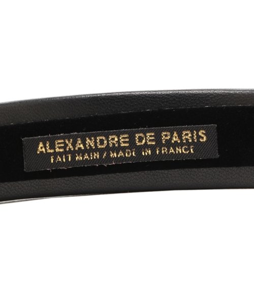 ALEXANDRE DE PARIS(アレクサンドル　ドゥ　パリ)/アレクサンドルドゥパリ ヘアアクセサリー タイムレス カチューシャ ブラック レディース ALEXANDRE DE PARIS THB259CP20 N/img03