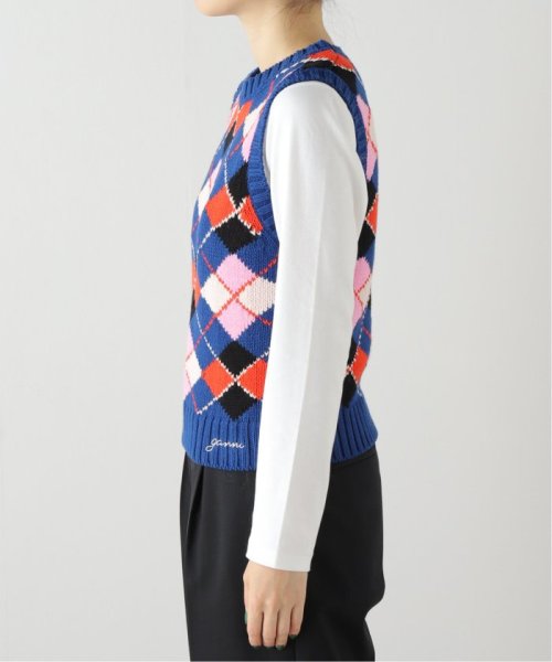 U by Spick&Span(ユーバイ　スピック＆スパン)/【GANNI/ガニー】 Graphic Cotton Vest/img04