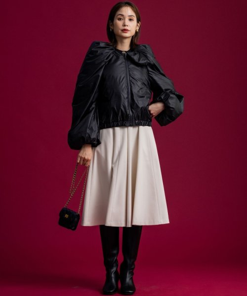 【組曲×setsuko sagittaire】2WAY シューリボンダウンコート sagittaire 組曲×setsuko