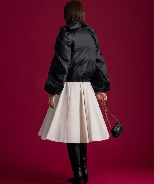 【組曲×setsuko sagittaire】2WAY シューリボンダウンコート sagittaire 組曲×setsuko